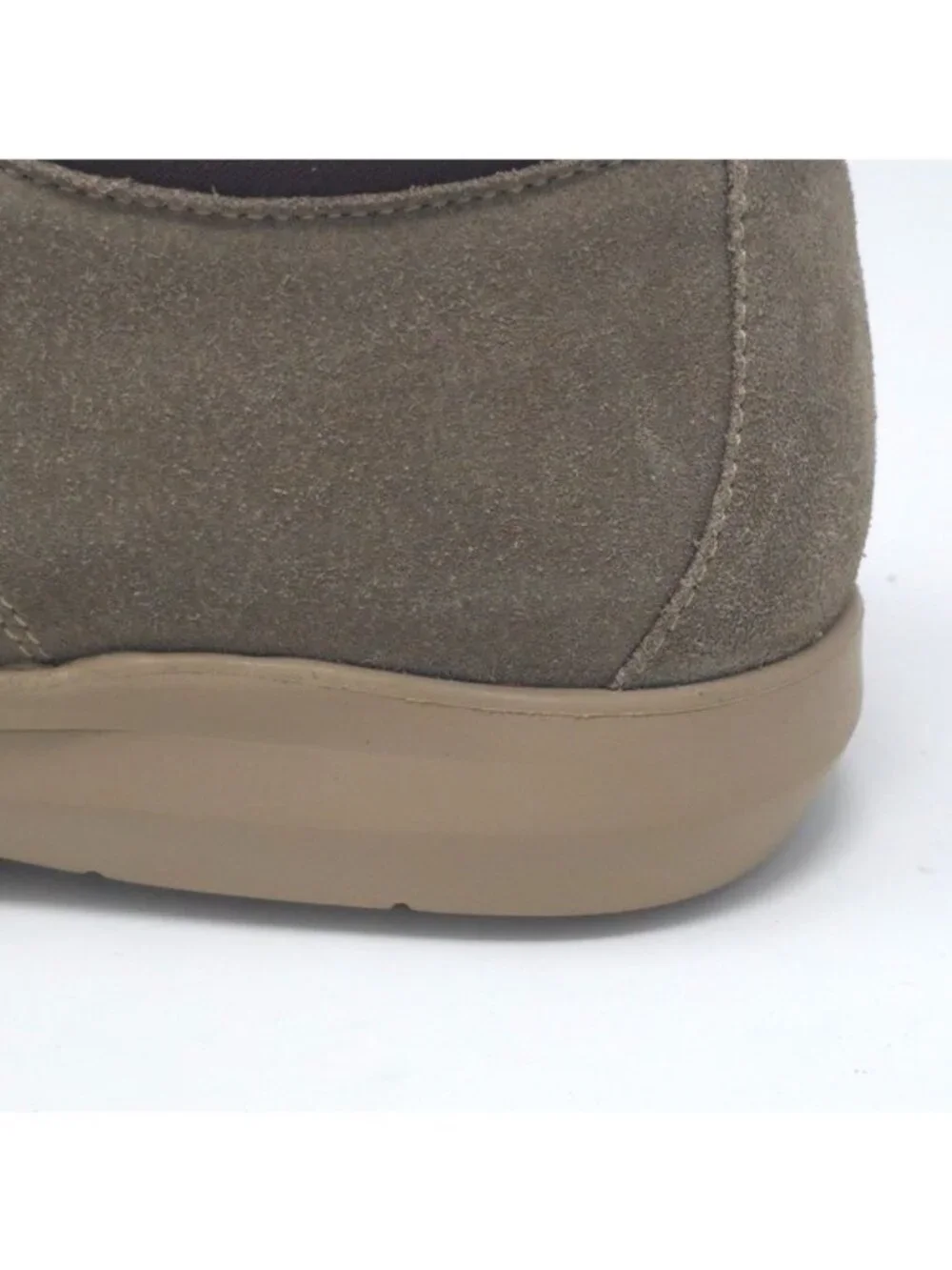 Thomas & Vine Felton Taupe Leather Penny Loafer Tru Comfort 8M